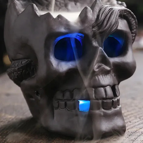 Skull Backflow Incense Burner