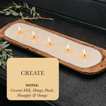 5-Wick Dough Bowl Soy Candles