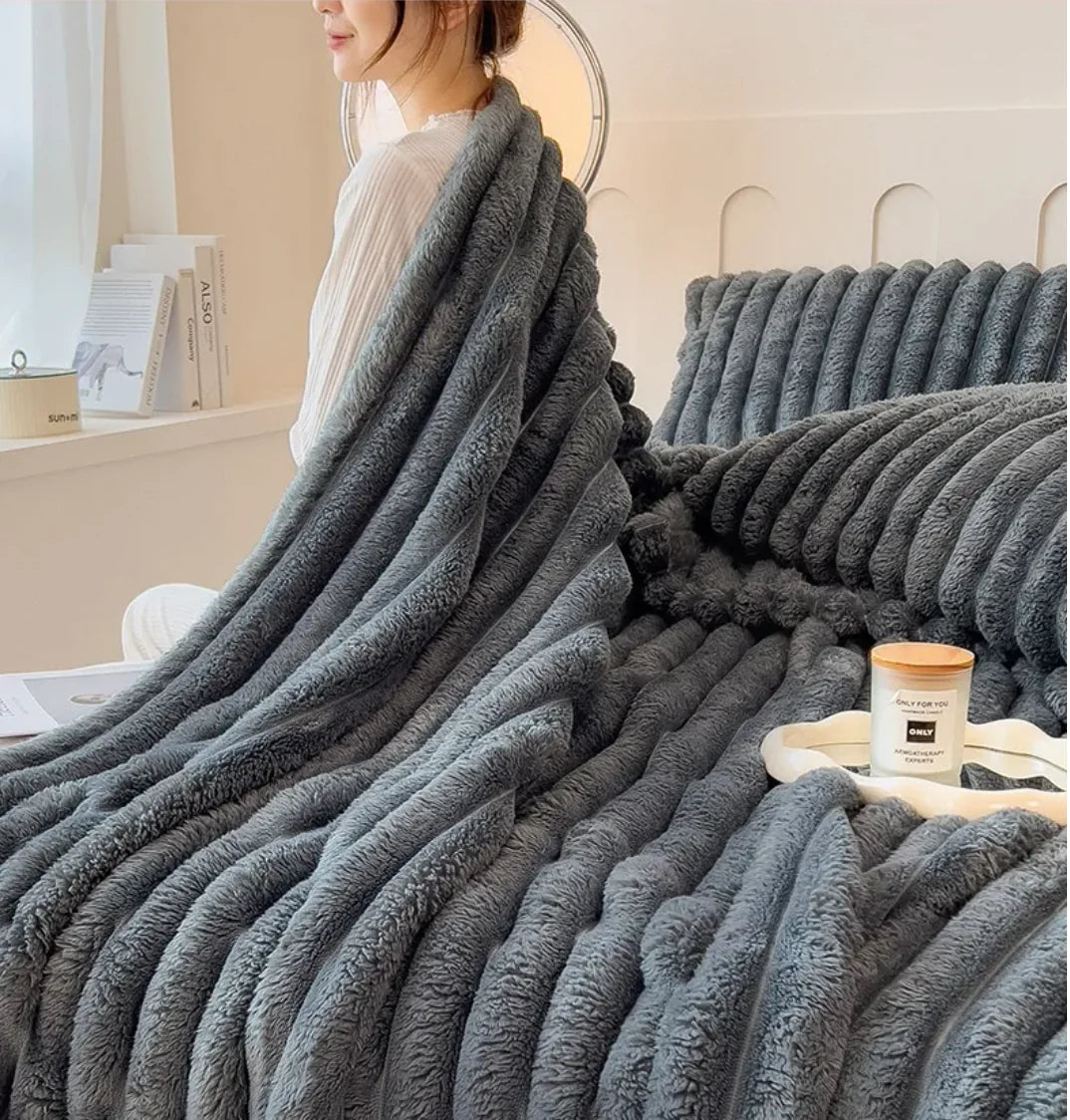 Thickened Velvet Nap Blanket