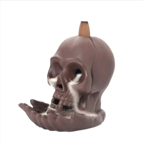 Skull Backflow Incense Burner